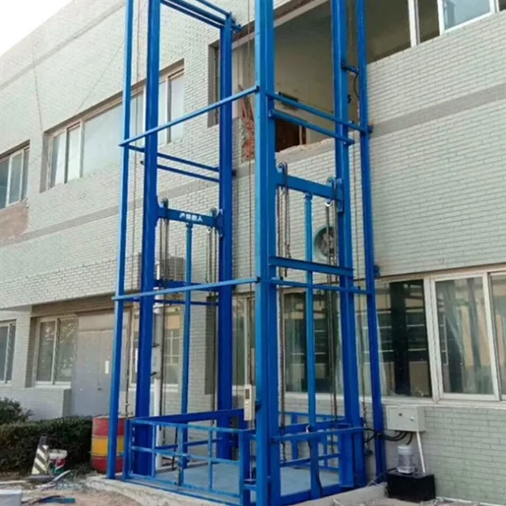 Guide Rail Elevator For Workshops