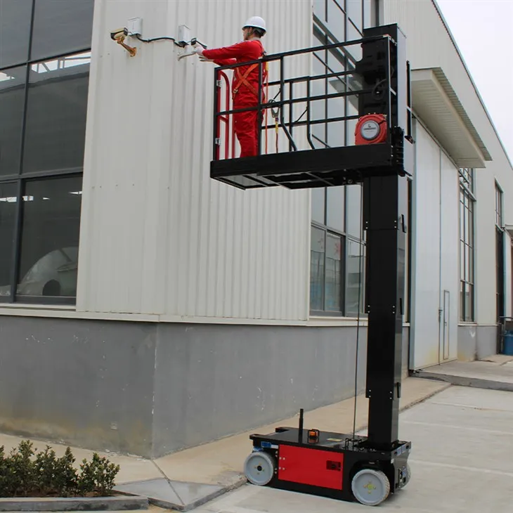 รถยกเสาแนวตั้งขับเคลื่อนในตัว 8 ม.-